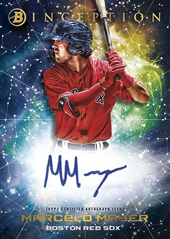 2022 Bowman & Prospects Boston Red Sox Baseball Cards Team Set