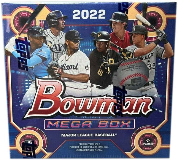 2022 Bowman Mega Box Baseball Box