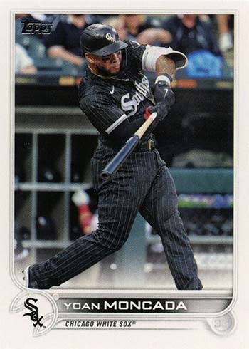  2023 TOPPS #370 YOAN MONCADA CHICAGO WHITE SOX BASEBALL  OFFICIAL TRADING CARD OF MLB : Collectibles & Fine Art