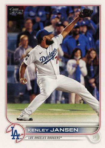 2023 Topps Series 1 #30 Kenley Jansen - Atlanta Braves BASE BASEBALL CARD