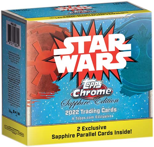 2022 Topps Chrome Sapphire Star Wars Box