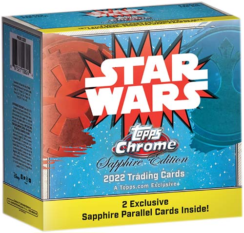 2022 Topps Chrome Sapphire Star Wars Checklist, Details