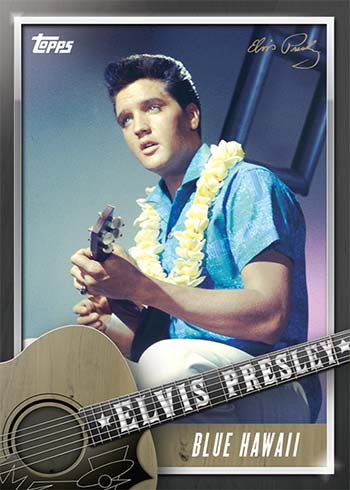 2022 Topps Elvis Presley 64 Blue Hawaii