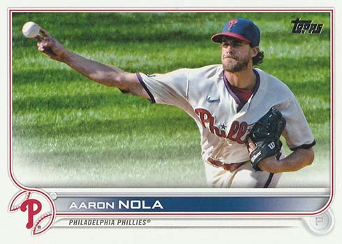 Aaron Nola 2022 Topps Series Two Philadelphia Phillies #337 Card