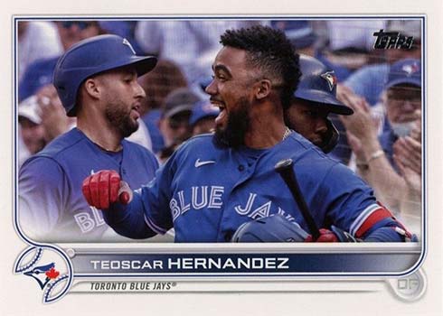 2022 Topps Series 2 Baseball Variations Teoscar Hernandez