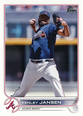  2022 Topps Update Series 3 Baseball Rainbow Foil #US311 Kenley  Jansen Atlanta Braves Official MLB Trading Card (Stock Photo, Near Mint to  Mint Condition) : Collectibles & Fine Art