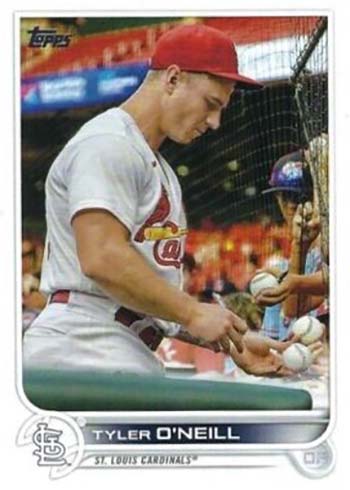 Tyler O'Neill 2023 Topps Golden Mirror Image Variation #79 Price