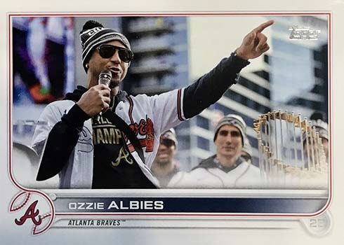 Ozzie Albies - 2023 MLB TOPPS NOW® Card 102 - PR: 575