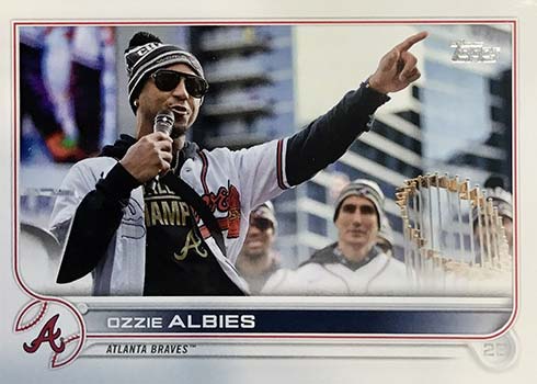 2022 Topps Baseball #401 Ozzie Albies