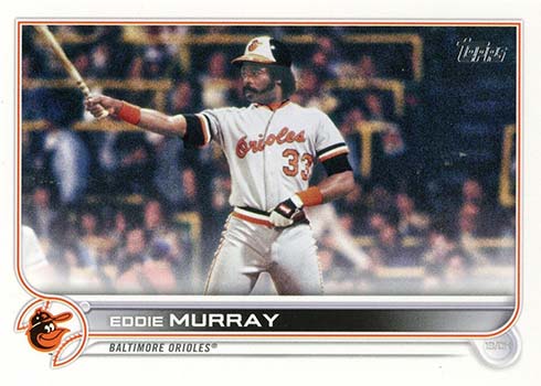 2022 Topps Series 2 Baseball Variations Eddie Murray