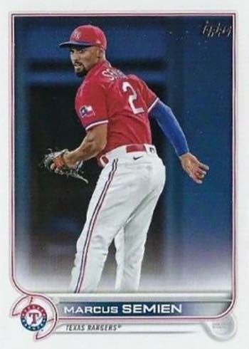  2022 Topps #429 Marcus Semien NM-MT Rangers : Collectibles &  Fine Art