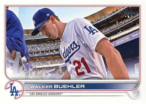 2022 Topps Series 2 Baseball Variations Walker Buehler