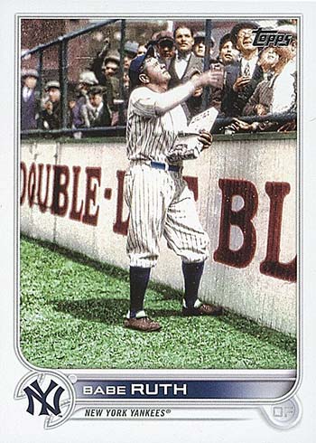2022 Topps Series 2 SSP Variations Babe Ruth