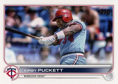 2022 Topps Series 2 Baseball Variations Kirby Puckett