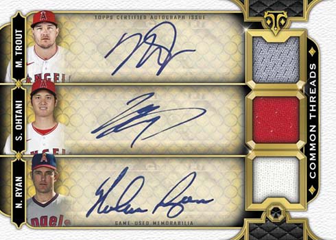 グリーン・ホワイト系 完成品♪ 2022topps triple threads 1/1コーディ