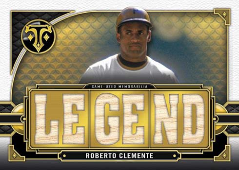2022 Topps Triple Threads Baseball Relic Legends Roberto Clemente