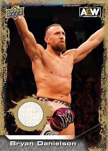 2022 Upper Deck AEW Gold Memorabilia Bryan Danielson