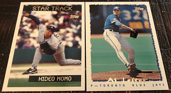 JUAN LeBRON/CARLOS BELTRAN - 1995 Topps Traded ROOKIE - NY Mets
