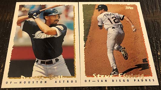  1995 TOPPS TRADED - HOUSTON ASTROS Team Set : Collectibles &  Fine Art
