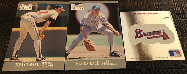  1991 Ultra Baseball Card #5 Tom Glavine : Collectibles & Fine  Art