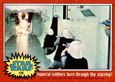 1977 Topps Star Wars 105