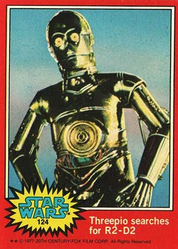 1977 Topps Star Wars 124