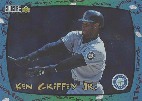 Ken Griffey Jr. 1996 Upper Deck Collector's Choice You Crash the Game –  Piece Of The Game