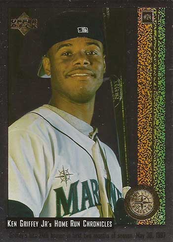 40 Backwards-Cap Ken Griffey Jr. Baseball Cards