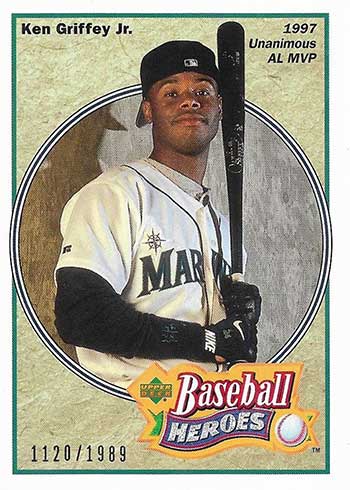 40 Backwards-Cap Ken Griffey Jr. Baseball Cards