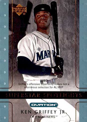 40 Backwards-Cap Ken Griffey Jr. Baseball Cards