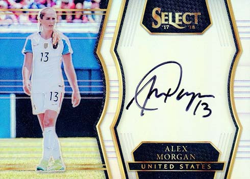 Alex Morgan Cards - 2017-18 Select Signatures