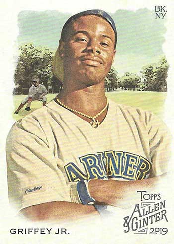 40 Backwards-Cap Ken Griffey Jr. Baseball Cards