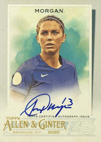 Alex Morgan Cards - 2020 Topps Allen & Ginter Autographs