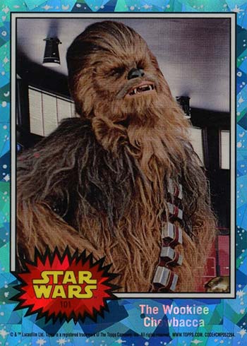 2022 Topps Star Wars Chrome Sapphire 101