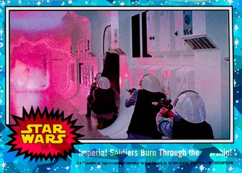 2022 Topps Star Wars Chrome Sapphire 105