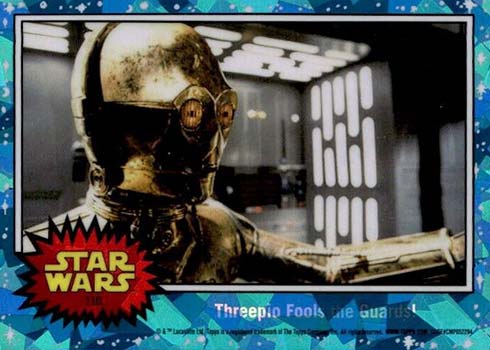 2022 Topps Star Wars Chrome Sapphire 110