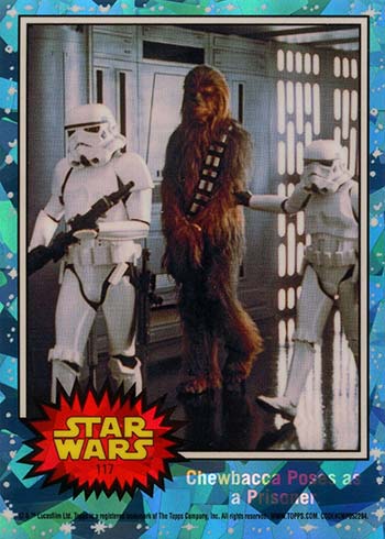 2022 Topps Star Wars Chrome Sapphire 117