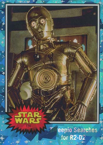 2022 Topps Star Wars Chrome Sapphire 124