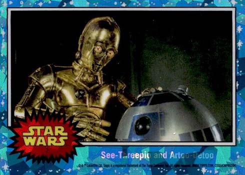 2022 Topps Star Wars Chrome Sapphire 2