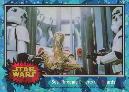 2022 Topps Star Wars Chrome Sapphire 34