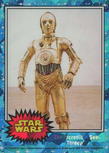 2022 Topps Star Wars Chrome Sapphire 71