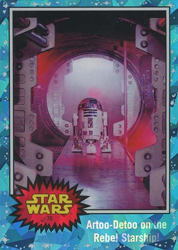 2022 Topps Star Wars Chrome Sapphire 76