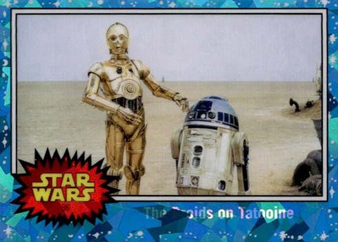 2022 Topps Chrome Sapphire Star Wars Checklist, Details