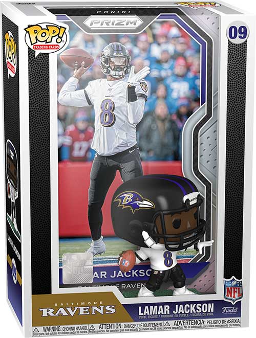 Funko NFL Pop Trading Card Details, List and Exclusive