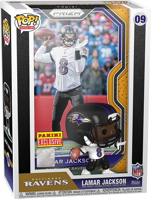 Funko NFL Pop Trading Card Details, List and Exclusive