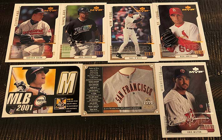 未開封ボックス Box 2001 Upper Deck MVP Baseball Cheap Wax Wednesday: 2001 Upper Deck MVP Baseball