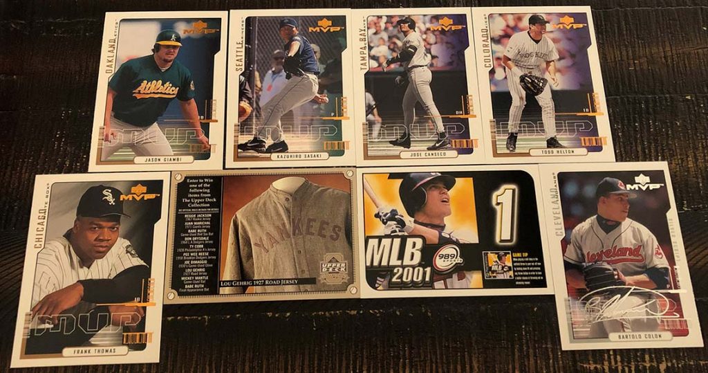 Frank Thomas 2000 Upper Deck Game Used Jersey Card