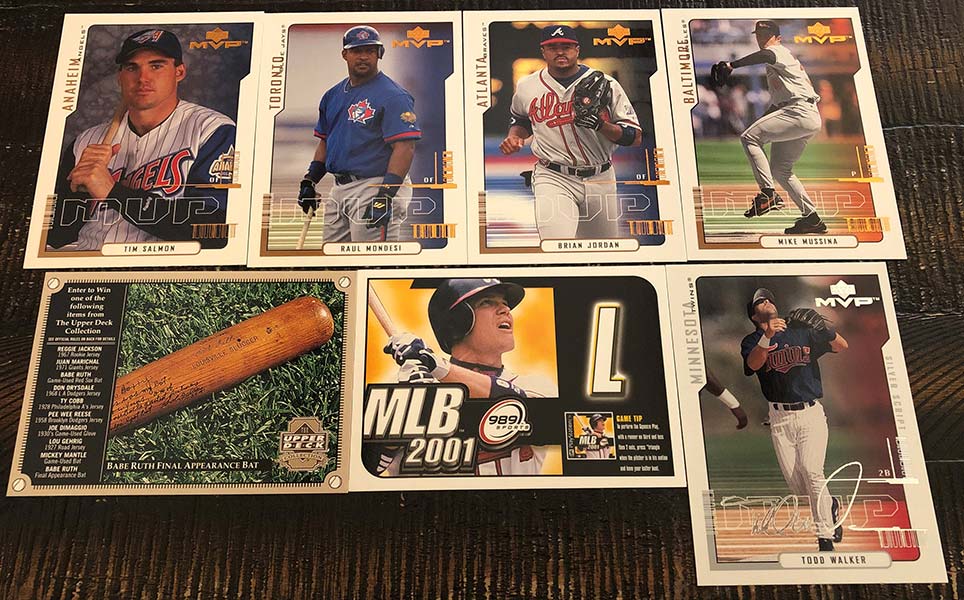未開封ボックス Box 2001 Upper Deck MVP Baseball 2000 Upper Deck MVP Baseball Box Break, Review and Breakdown