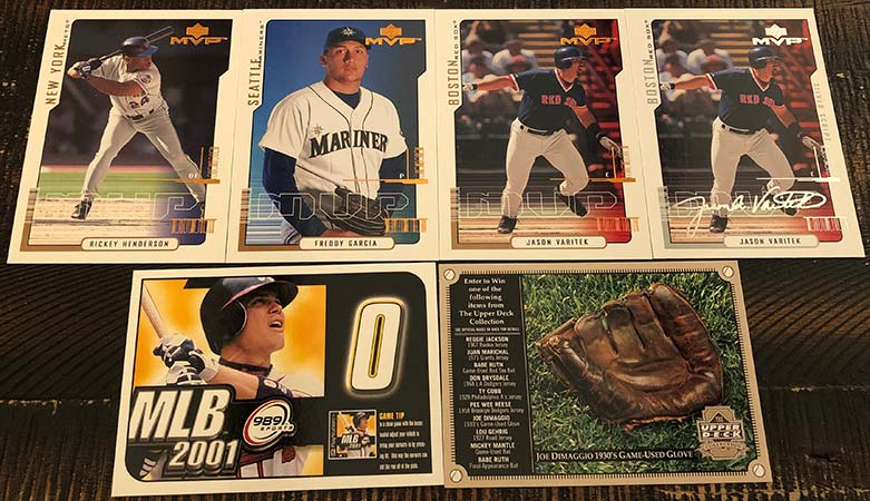  2000 Upper Deck MVP Oakland Athletics Team Set with