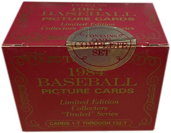 Auction Prices Realized Baseball Cards 1984 Topps Traded Tiffany